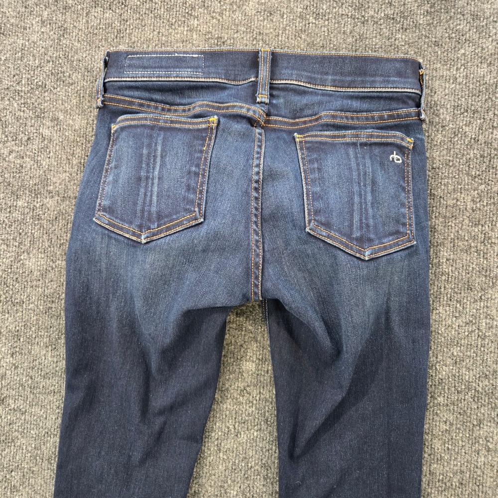 Rag & Bone NY Skinny Jeans Bedford Dark Wash Denim Size 26 Made in USA CleanGirl - Picture 12 of 12